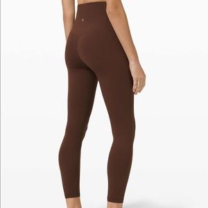 Lululemon Align Hr Brown Earth 25”
